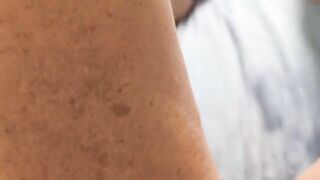 A woman caresses herself and talks about her desiresdirty talk