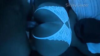 Ebony girl got called over for some intense action at 3AM