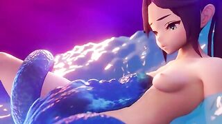 Hentai Genshin Impact with stunning Mona Wales in 4K quality