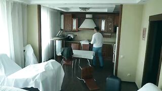 The ghost of a maid came to fuck on Halloween night