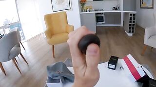 Huge double creampie for the lucky guy with a shaking squirting orgasm