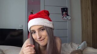 Fucked a neighbor's tight pussy on Christmas Eve - Anny Walker
