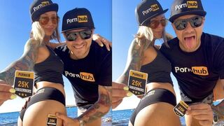 The Owiaeks are celebrating 25k subscribers on PornHub with a special treat!