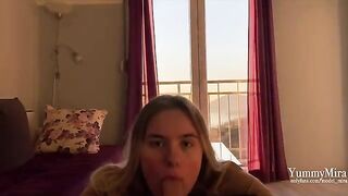 A girl with a tight pussy made me cum very quickly, it was amazing