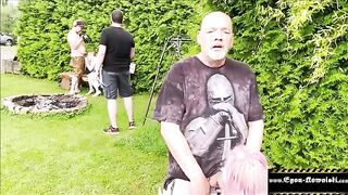 Cunning voyeur girl gets caught and fucked by Egon Kowalski
