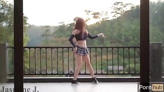 Jasmine J - It's You, a sexy dance and peeing video with an Asian twist