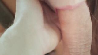 A busty amateur has sex with her husband in the morning in 4K