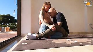 Yuli pushed her mate to fuck her and get cum inside