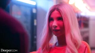 Playful Kenzie has secret sex in public with someone closer