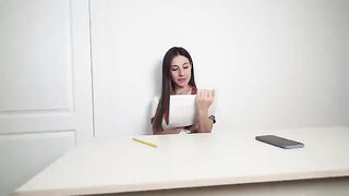 A concerned student got a messy encounter after drawing a dick