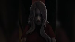 Alma in cowgirl pose reached an orgasm while maintaining eye contact