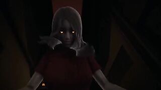 Alma in cowgirl pose reached an orgasm while maintaining eye contact