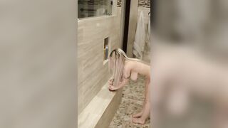 I used my sex machine on Onlyfans and came in the shower